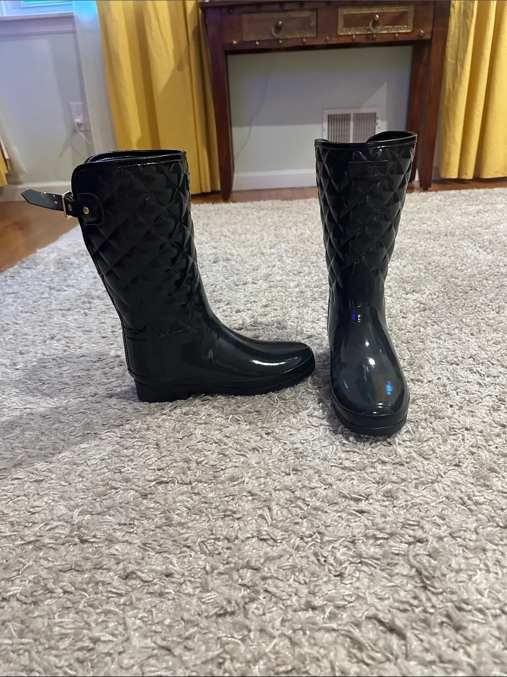 Hunter Quilted Rain Boots